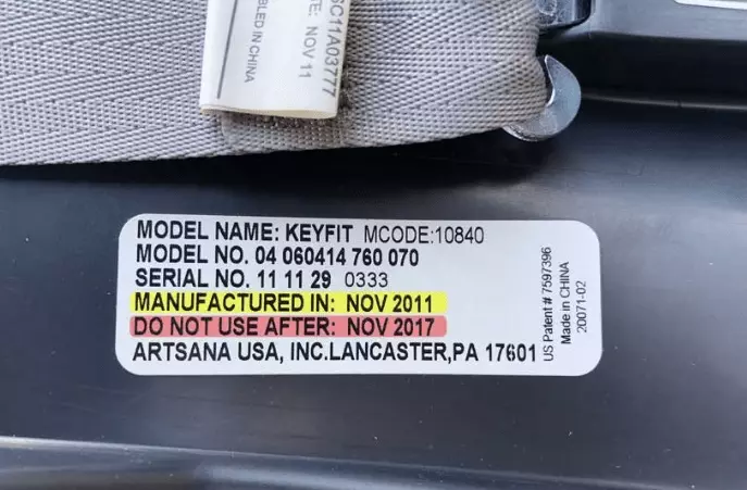 How to find the expiration date on Graco car seats