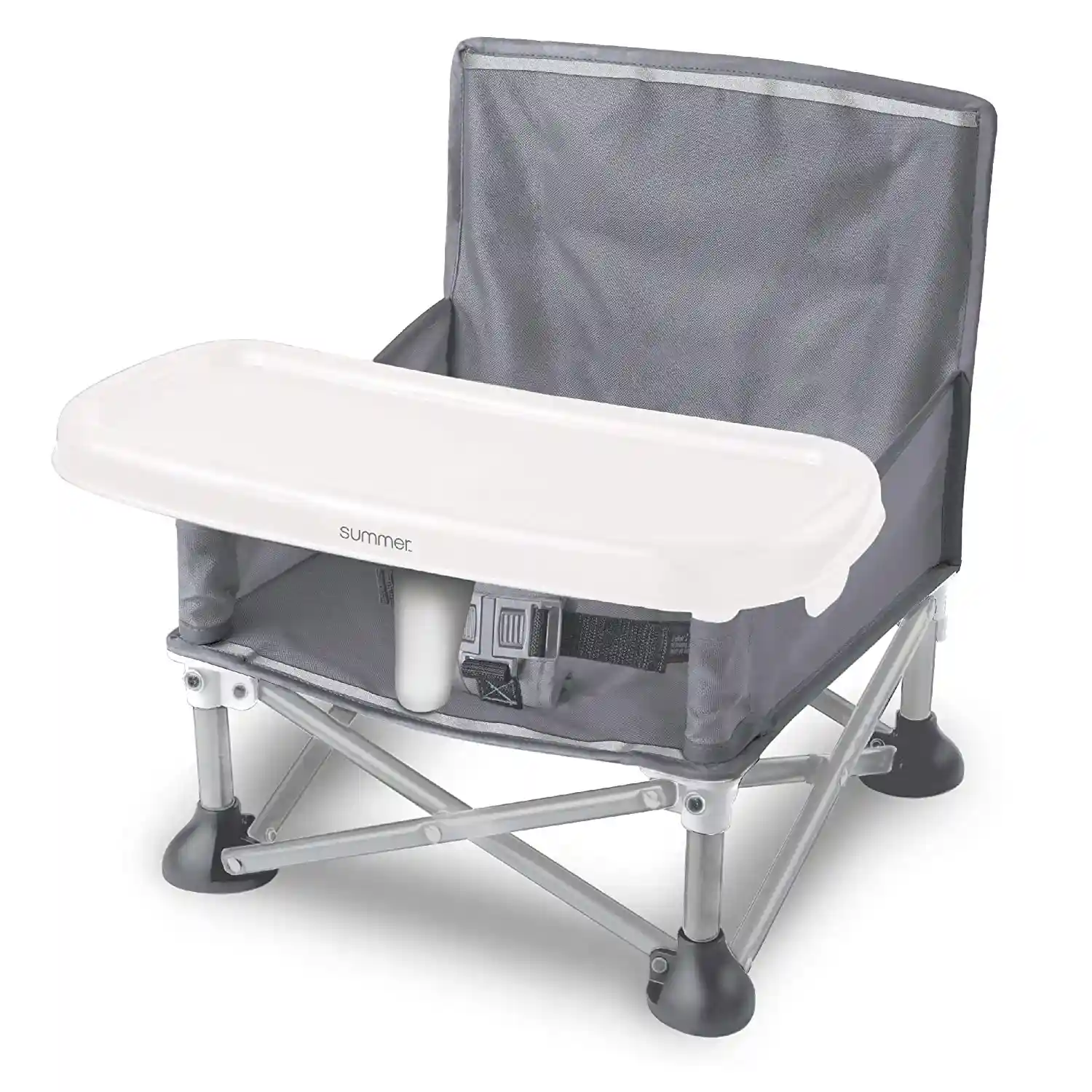 Summer Pop ‘N Sit Portable Booster Chair, Gray